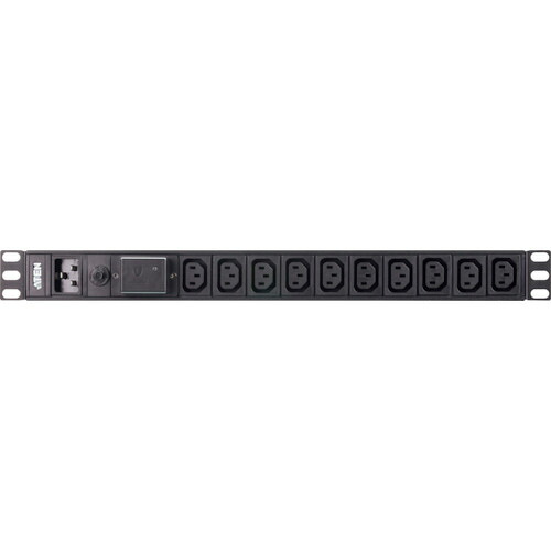 ATEN ( ATEN ) ベーシックPDU/1U/200V/20A/IECタイプ 10ポート/サージ保護回路付き ( PE0210SB ) 【メーカー取寄】
