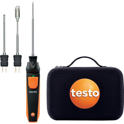 TESTO ( テストー ) 温度計 testo 915i スマートプローブセット ( 0563 5915 08 ) 【メーカー取寄】