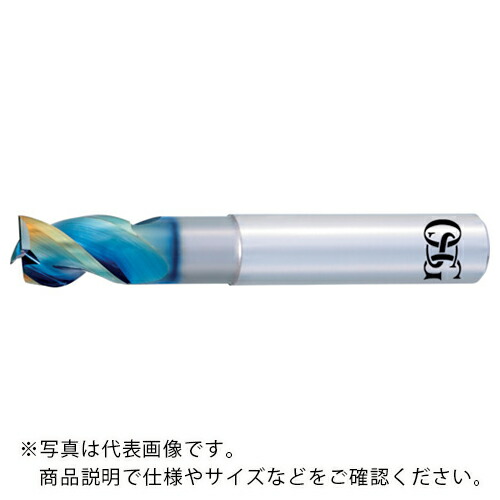 OSG ( オーエスジー ) 非鉄用DLC超硬エンドミル スタンダード 3刃 ショート形 ピンカド AE-TS-N 8557436 ( AE-TS-N 12X36-SP (8557436) ) 【メーカー取寄】