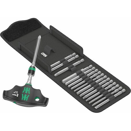 Wera 400RA T型差替式ラチェットドライバー ビットセット ( 023471 )