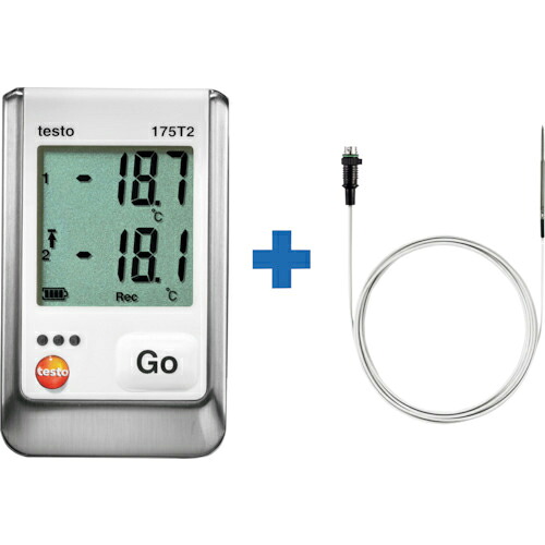 TESTO ( テストー ) testo175T2 電気冷蔵庫・凍結器用ロガー仕掛ける ( TD20-175-03 ) 【製造業者取寄】