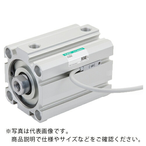CKD スーパーコンパクトシリンダ スイッチ用マグネット内蔵 SSD2-Lシリーズ スイッチ付き ( SSD2-L-63-50-T2V-H ) 14,573円