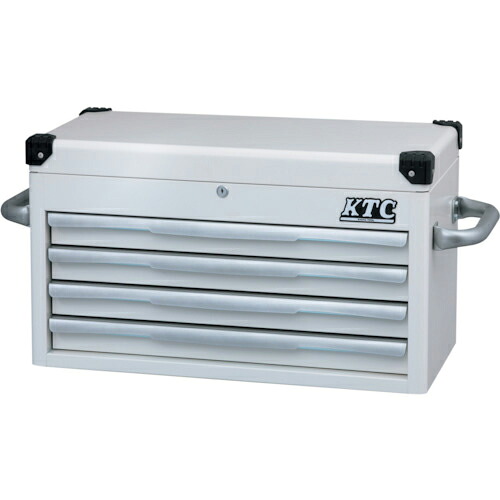 KTC ( 京都機械工具 ) トップチェスト(4段4引出し)ホワイト ( EKR-1004WH ) 【メーカー取寄】