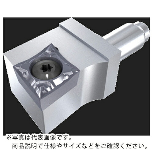 タンガロイ モジュ・ミニ・ターン スクリューオン式ヘッド QC-JSCL2CR ( QC12-JSCL2CR09 )