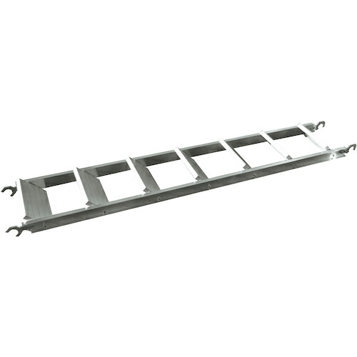 PiCa ( ピカコーポレイション ) 足場用アルミ階段 ( KDP-M428Z ) 【メーカー取寄】
