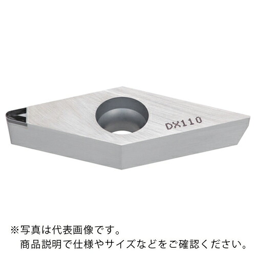 タンガロイ タング・ターン 外径旋削加工用インサート 1QP-VCGT-NS DX110 ( 1QP-VCGT160408-NS DX110 )