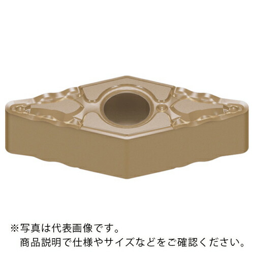 タンガロイ 旋削加工用 M級ネガインサート T6215 ( VNMG120412E-ZM T6215 ) 【10個セット】