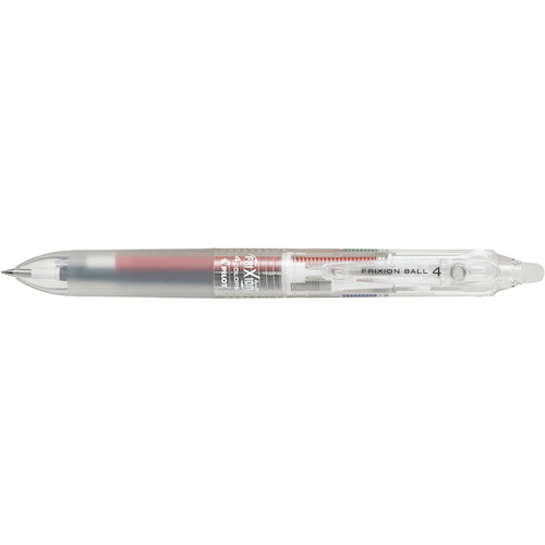 PILOT ( パイロットコーポレーション ) まとめ買い 消せるボールペン フリクションボール4 0.38 黒・赤・青・緑4色ボールペン ノンカラー 10本セット ( LKFB-80UF-NC-10P )