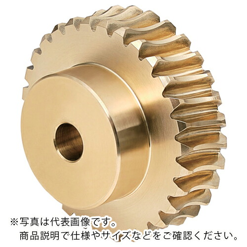 KG ( 協育歯車工業 ) ウォームホイール G2A 25L1-12 モジュール2.0 圧力角20度(並歯) ( G2A 25L1-M-12 )