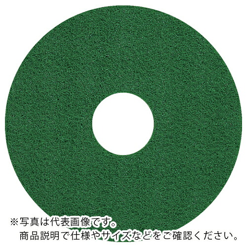 ３M ( スリーエム ) グリーンスクラビングパッド 緑 432X82mm (5枚入) ( GRE 432X82 )