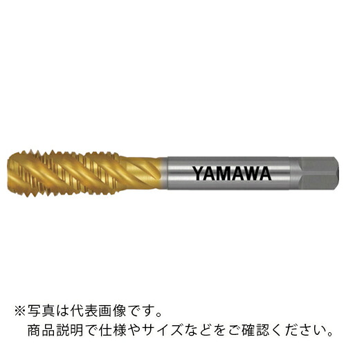 ヤマワ ( 弥満和製造所 ) チタンコーティングスパイラルタップ 金+SP P4 M18X1.5 ( 金-SP-P4-M18X1.5 )