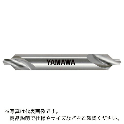ヤマワ ( 弥満和製造所 ) 強捻じれ溝A形90° 真っただ中穴せん孔機 CE-Q 6X90°X18 ( CEQ-6 )