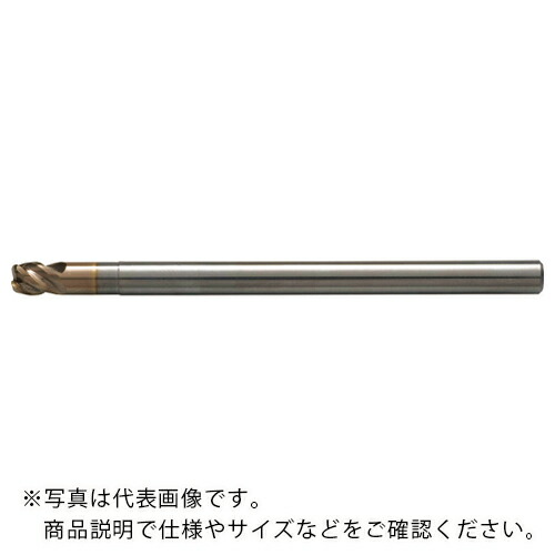 ユニオンツール 超硬エンドミルロングネックラジアス φ6×コーナ半径R0.5× ( HRRS4060-05-30 (225-5032) ) 【メーカー取寄】