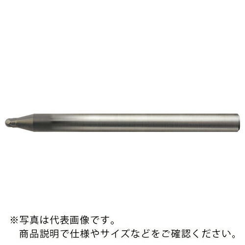 ユニオンツール 超硬合金・硬脆材加工用2枚刃ハイグレードボールエンドミル R1.5×刃長2.1×シャンク径6×全長60 ( UDCBF2030-0210 (224-5300) ) 【メーカー取寄】