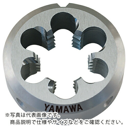 ヤマワ ( 弥満和製造所 ) ポイントソリッドダイス DPO S5 M24X3 50径 ( DPO-S5-M24X3-50 )