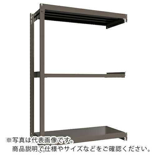ICHIMAI ( HIKARI製作所 ) 重量ボルトレスラック 段荷重1000Kg H2100×W1500×D600 天地3段 連結グレー ( TH1000-756R3 ) 【メーカー取寄】