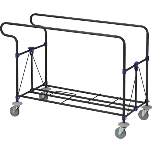 コンドル ( 山崎産業 ) リサイクル用システムカート自立式OS B(黒塗装) ( CA868-000X-MB ) 【メーカー取寄】