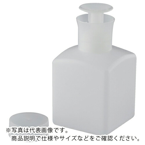 NIKKO ( ニッコー・ハンセン ) プッシュディスペンサー 角型 500ml 0.5ml キャップ無し 100個入り ( 106112 ) 【メーカー取寄】