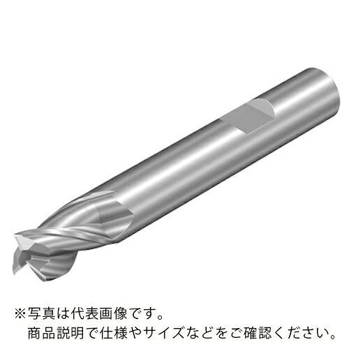 SANDVIK ( サンドビック ) コロミルDura一般加工用超硬エンドミル(732) H10F ( 1K223-1600-NB H10F )