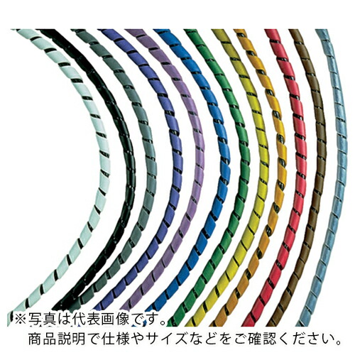 PANDUIT ( パンドウイット ) スパイラルラッピング ナイロン66 ナチュラル ( T38N-TL ) 【メーカー取寄】