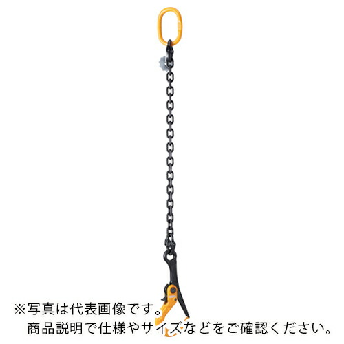百貨店 ( スーパーツール ) チェーン店付スーパーロックフックセット(開閉鍵を掛ける式) 静電容量:2ton ( SLH2AC ) 【製造業者取寄】