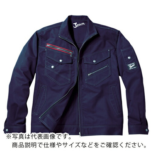 Jawin ( 自重堂 ) ジャンパー 5Lサイズ ネービー ( 52100-011-5L )