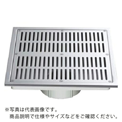 KAKUDAI ( カクダイ ) 底面角型循環金具 ( 400-504-30 ) 【メーカー取寄】