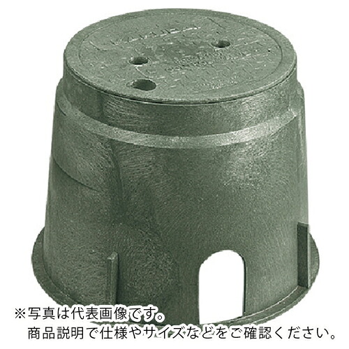 KAKUDAI ( カクダイ ) 電磁弁ボックス席(丸型) ( 504-011 ) 【製造業者取寄】 その他-DIY・工具