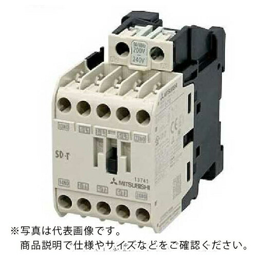 三菱電機 非可逆式電磁接触器 ( SD-T21 DC24V )
