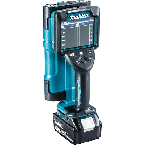 マキタ コンクリート探知機 充電式ウォールディテクタ 14.4V/18V 最大探知深さ180mm 本体・ケース付 (マックパックタイプ2) ( WD181DZK )
