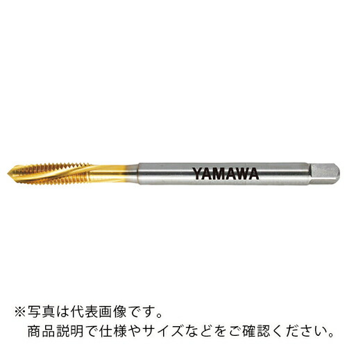 ヤマワ ( 弥満和製作所 ) ロングシャンク高速用通り穴用スパイラルタップ LS-F-SL P3 L150 M10X1.5 ( LS-F-SL-P3-150-M10X1.5 )