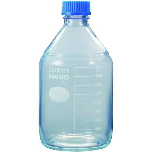 HARIO ( ハリオサイエンス ) コーティングねじ口瓶 2,000mL ( NBOC-2L-SCI )