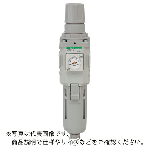 CKD フィルタレギュレータ 白色シリーズ ( W2000-10-W-F1-BW )