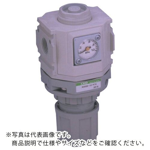 CKD レギュレータ 白色シリーズ ( R4000-8-W-BW )