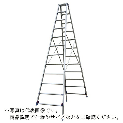 ピカ 四脚アジャスト式専用脚立かるノビSCL型 9~10尺 ( SCL-300A ) ( UWJ10 )