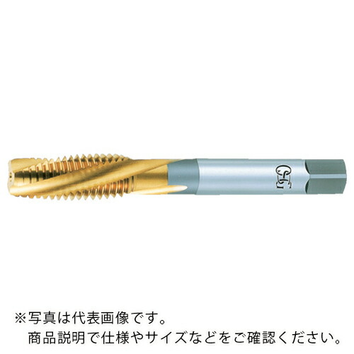 OSG ( オーエスジー ) TiNコーティング高速シンクロタップ(逆ねじれメートルねじ用) M14 ピッチ2mm 20749 ( HS-RFT-STD-M14X2(20749) )