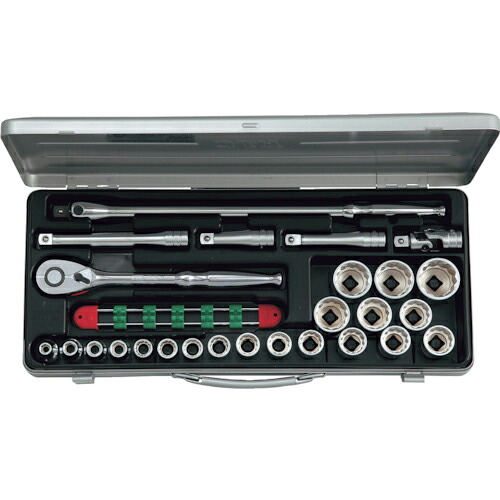 KTC ( 京都機械工具 ) 12.7sq.ソケットレンチセット[26点] ( TB420X )