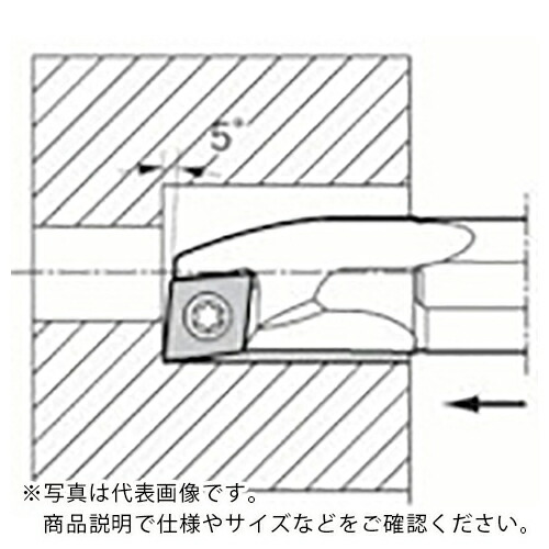 京セラ 内径・奥端面加工用鋼バー S-SCLP-A ( S12M-SCLPL08-14A )