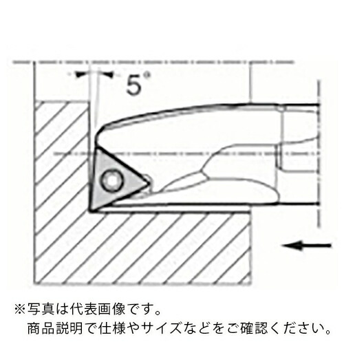 京セラ 内径・奥端面加工用鋼バー S-STLC-A ( S10L-STLCL09-12A )