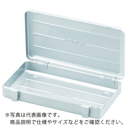 KTC ( 京都機械工具 ) スチール製工具箱 片開きメタルケース 間口455×奥行190×高さ60mm ( EKB-2 )