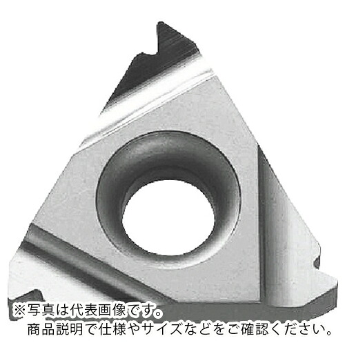 京セラ 内径ねじ切り加工用チップ (管用テーパーねじ R(PT)(BSPT) TC60M ( 11IR28BSPT TC60M ) 【10個セット】