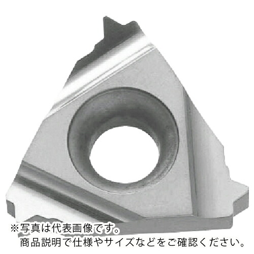 京セラ 内径ねじ切り加工用チップ (アメリカ管用テーパーねじ NPT) TC60M ( 16IR18NPT TC60M ) 【10個セット】｜トキワONLINE