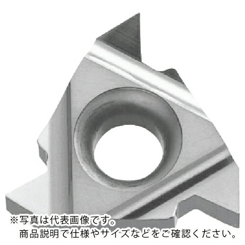 京セラ 外径ねじ切り加工用チップ (汎用60°、メートルねじ M、ユニファイねじ UN) GW15 ( 22ERN60 GW15 ) 【5個セット】