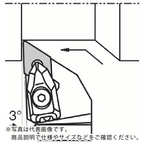 京セラ 外径・倣い加工用 ダブルクランプホルダ DDJN ( DDJNL2020K-1506 )