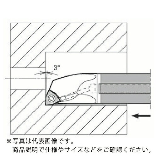 京セラ 内径加工用超硬防振バー C/E-SWUB(P)-A(N) ( E16X-SWUPR16-18A )