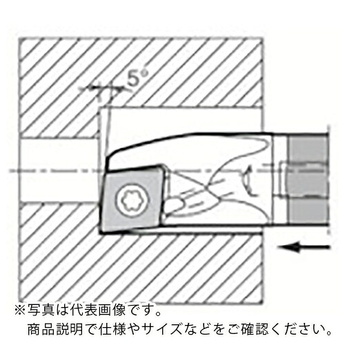 京セラ 口径・奥端面産業用超硬防振赤ちょうちん E-SCLP-A(N) ( E20S-SCLPR09-22A-2/3 )