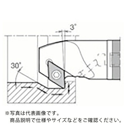 京セラ 引き加工用超硬防振バー E-SDZC-A ( E20S-SDZCR11-27A )