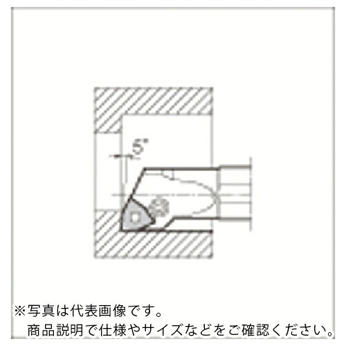 京セラ 内径・奥端面加工用ボーリングバー S-PWLN06 ( S16M-PWLNL06-20 )