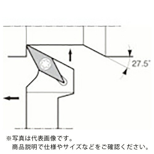 京セラ 外径・端面・倣い・ぬすみ加工用スモールツールホルダ SVPP-FF ( SVPPR1616JX-08FF )