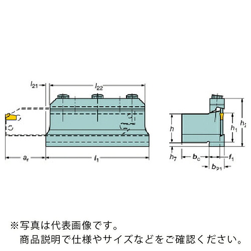 SANDVIK ( サンドビック ) T-Max Q-とり捨てる 手道具立ちはだかる(420) ( 151.2-2520-21 (420) )